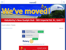 Tablet Screenshot of kidsability.ca